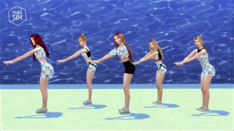 Red Velvet 'Russian Roulette' choreography BLUE ver .